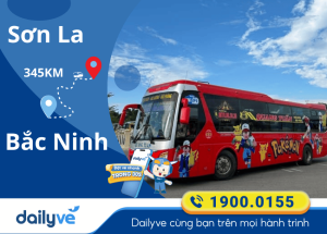Vé xe từ Sơn La đi Bắc Ninh