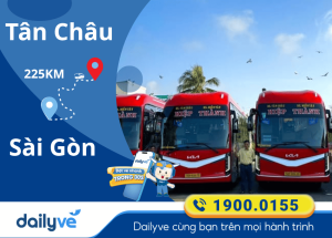 Vé xe từ Tân Châu đi Sài Gòn