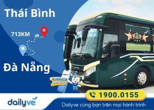 Vé xe từ Thái Bình đi Đà Nẵng