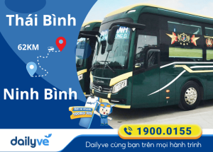 Vé xe từ Thái Bình đi Ninh Bình