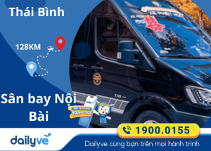 Vé xe từ Thái Bình đi Sân Bay Nội Bài