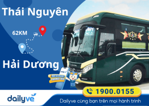 Vé xe từ Thái Nguyên đi Hải Dương