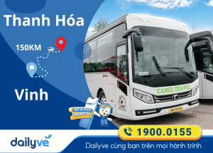 Vé xe từ Thanh Hóa đi Vinh