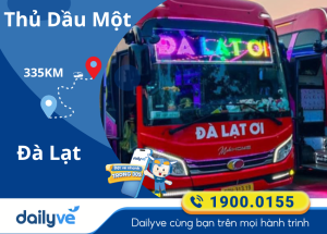 Vé xe từ Thủ dầu Một đi Đà Lạt