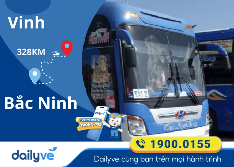 Vé xe từ Vinh đi Bắc Ninh