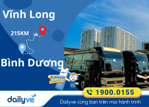 Vé xe từ Vĩnh Long đi Bình Dương
