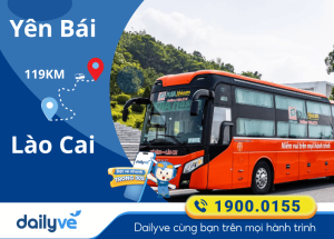 Vé xe từ Yên Bái đi Lào Cai