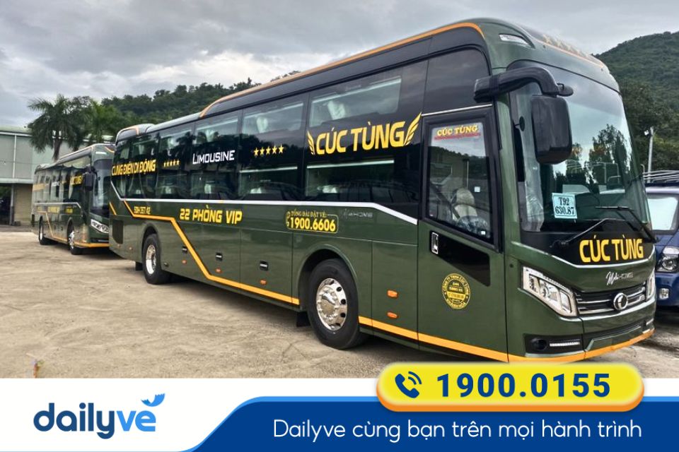 Nhà xe Cúc Tùng từ Bình Phước đi Bình Thuận