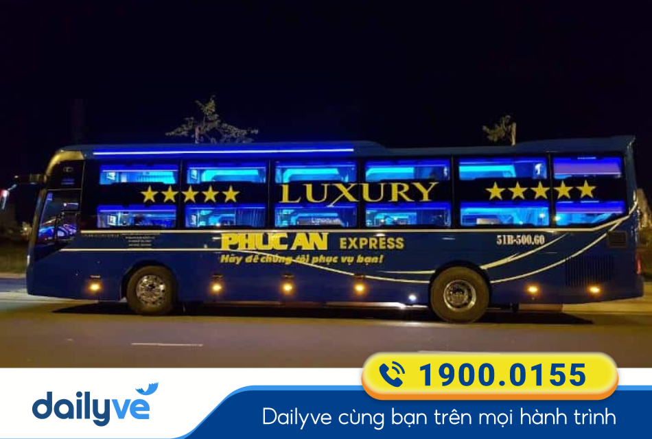 Nhà xe Phúc An Express từ Cam Ranh đi Phan Rang
