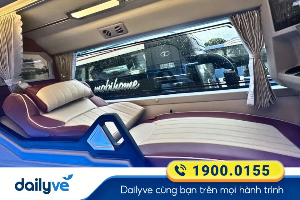 Xe giường nằm Limousine 22 - 36 chỗ chạy tuyến Tiền Giang - Bạc Liêu