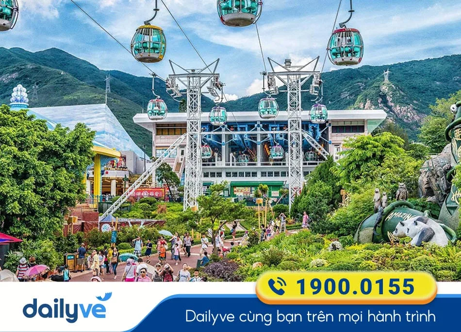 Công viên Đại Dương Hong Kong - Thế giới giải trí dành cho du khách