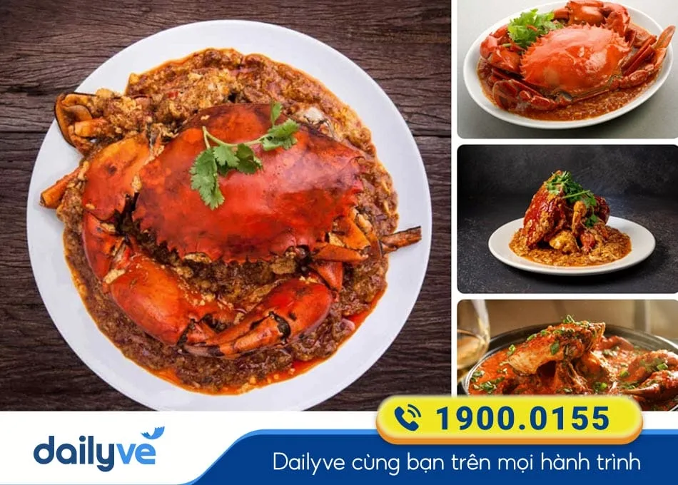 Cua sốt ớt Singapore - Món đặc sản làm say lòng thực khách
