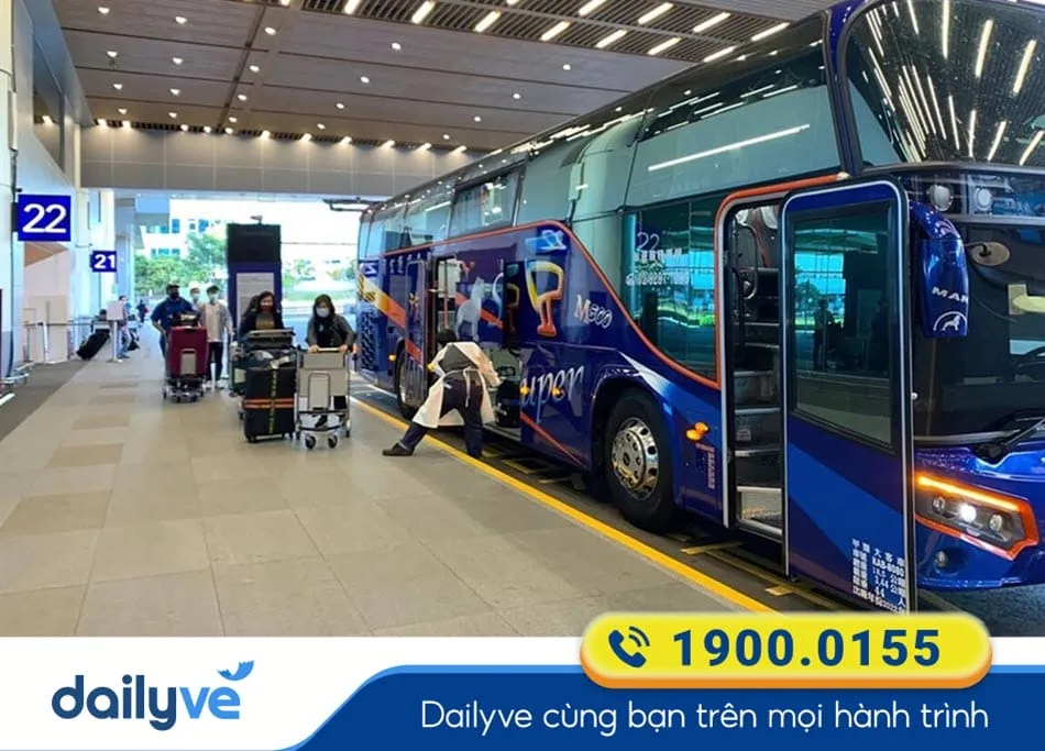 Dịch vụ xe buýt ở Sân bay Đào Viên