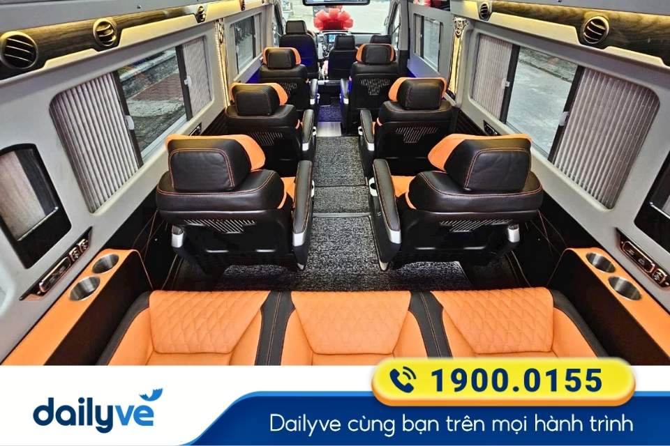 Xe ghế ngồi Limousine 9 chỗ