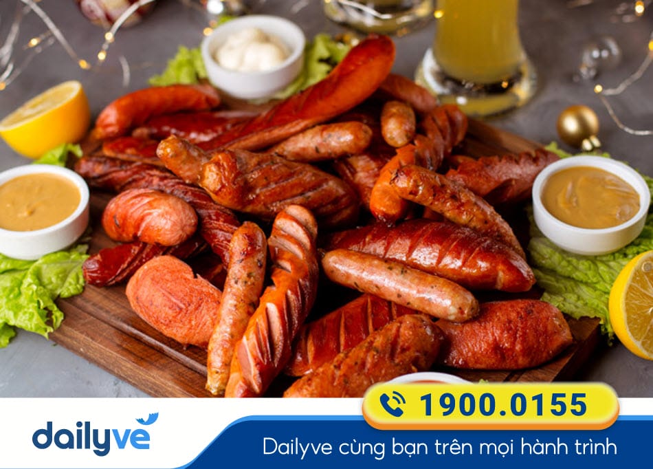 Món xúc xích Frankfurt thật sự níu chân thực khách