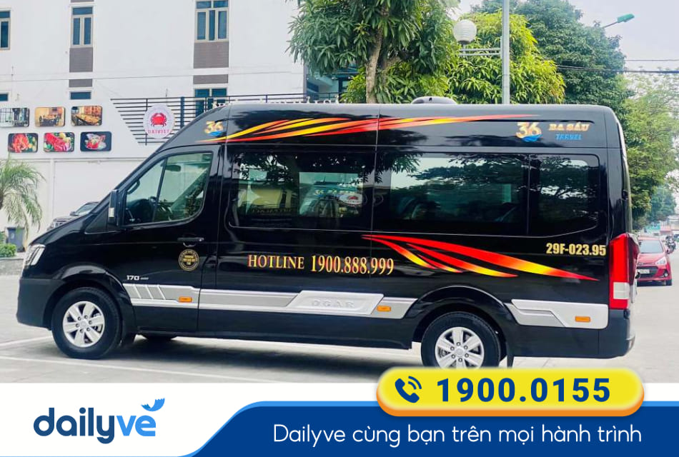 Nhà xe 36 Limousine từ Bỉm Sơn đi Hà Nội
