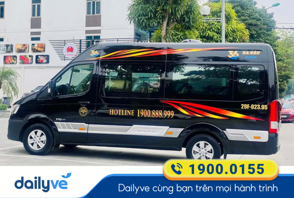 Nhà xe 36 Limousine từ Thanh Hóa đi Hoàng Mai