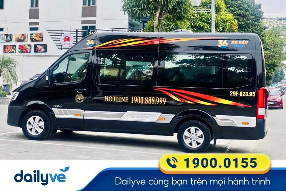 Nhà xe 36 Limousine từ Hà Nội đi Bỉm Sơn