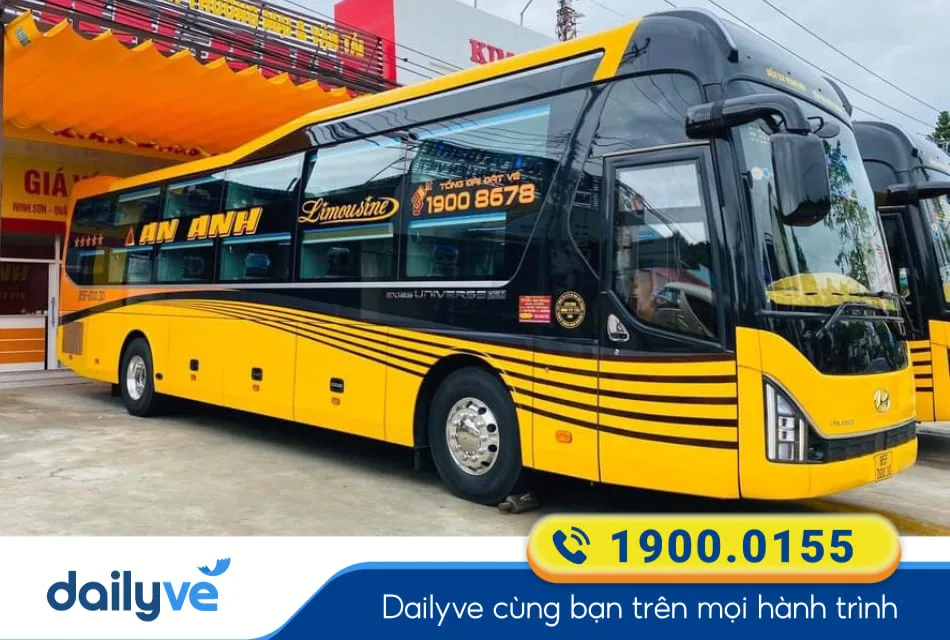 Nhà xe An Anh Limousine từ Nha Trang đi Sân bay Tân Sơn Nhất