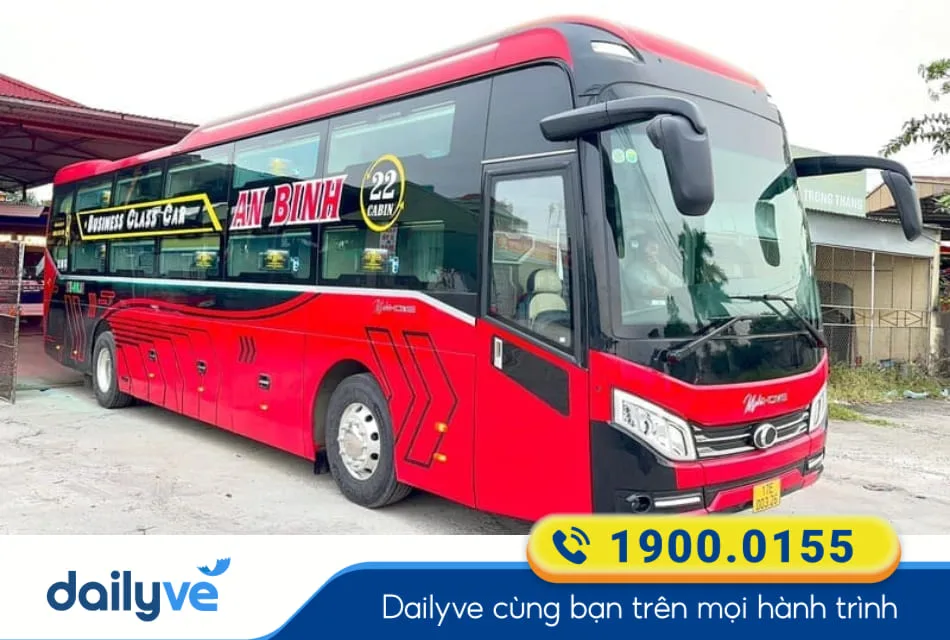 Nhà xe An Bình (Thái Bình) từ Thanh Hóa đi Bình Dương