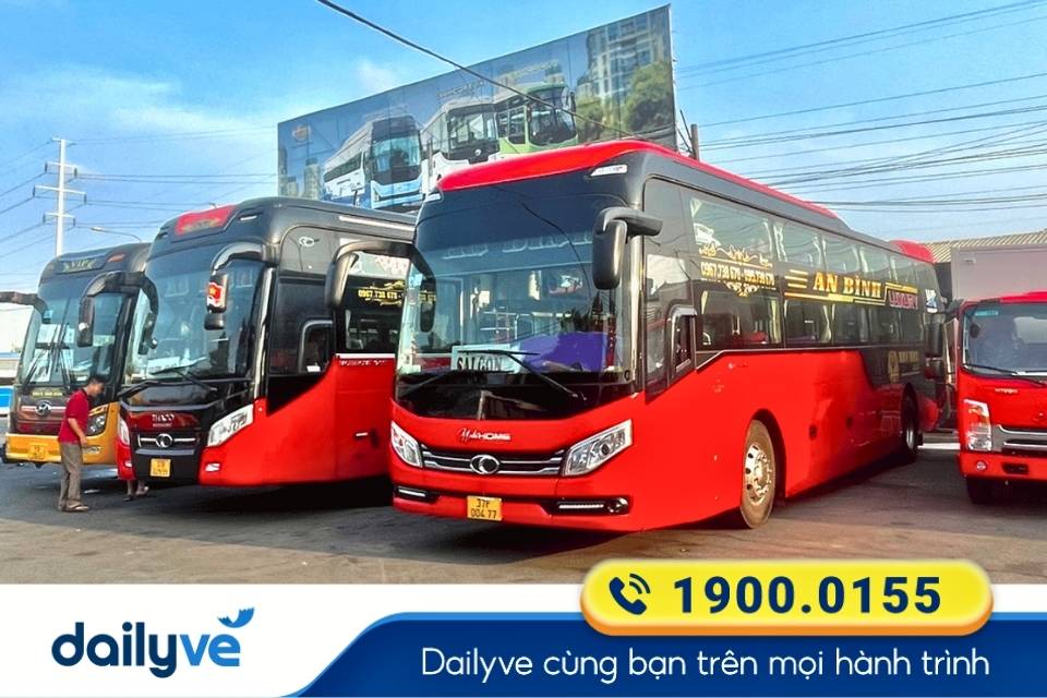 Nhà xe An Bình (Quảng Bình) từ Nha Trang đi Huế