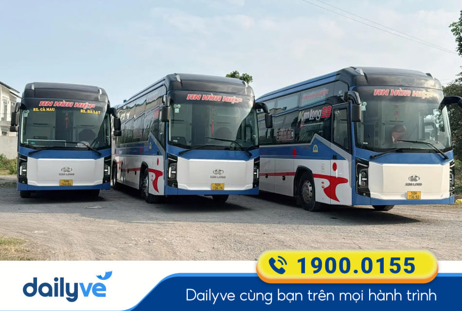 Nhà xe An Hòa Hiệp từ Đà Lạt đi Tiền Giang