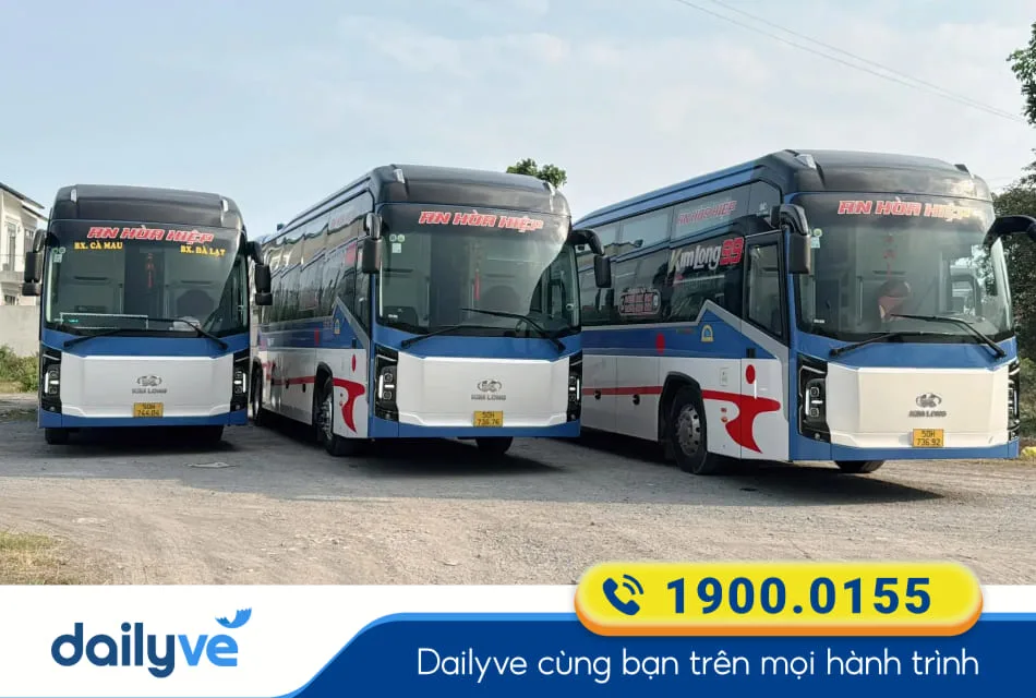 Nhà xe An Hòa Hiệp từ Đà Lạt đi Tiền Giang