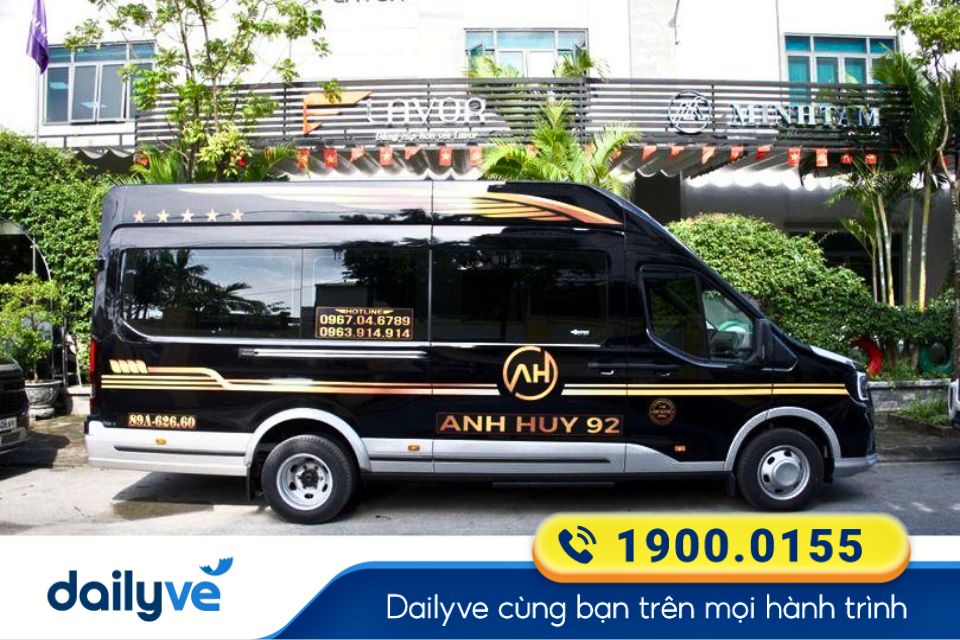 Nhà xe Anh Huy 92 Limousine từ Hải Dương đi Móng Cái