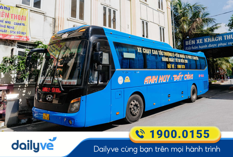 Nhà xe Anh Huy Đất Càng từ Hà Đông đi Hải Phòng