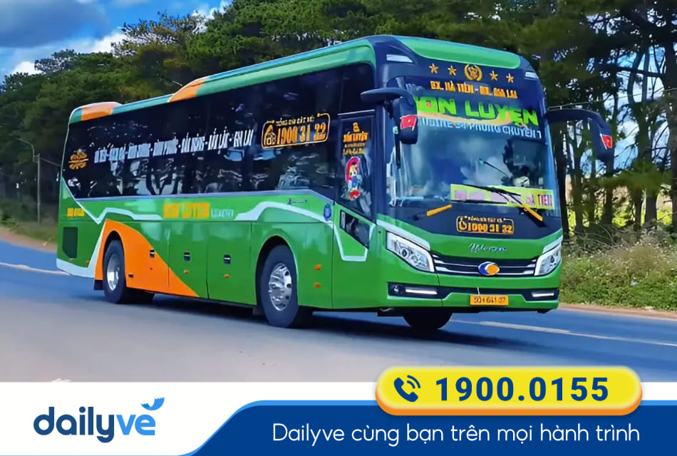 Nhà xe Bốn Luyện Express từ Rạch Giá đi Nha Trang