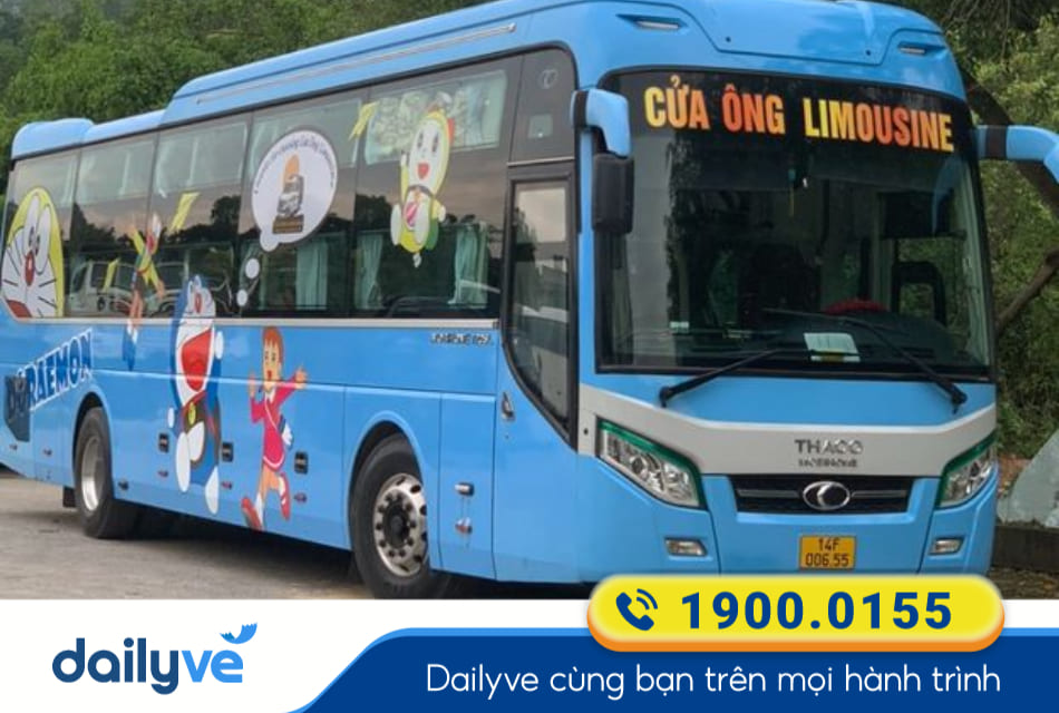 Nhà xe Cửa Ông Limousine từ Hải Phòng đi Hội An