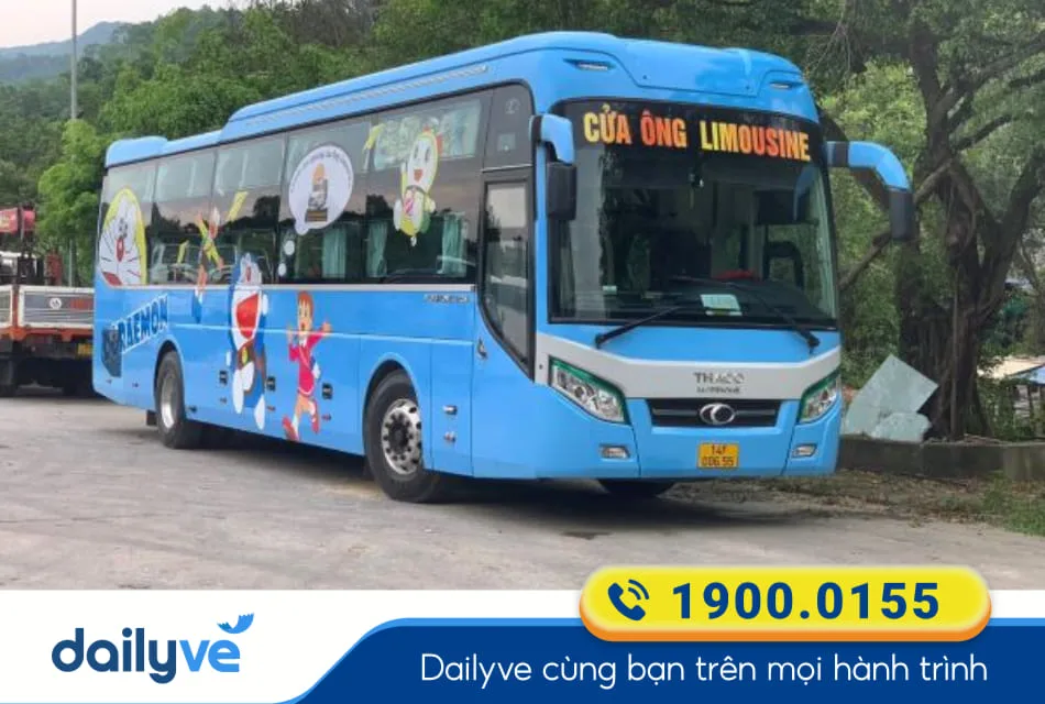 Nhà xe Cửa Ông Limousine từ Quảng Ninh đi Hội An