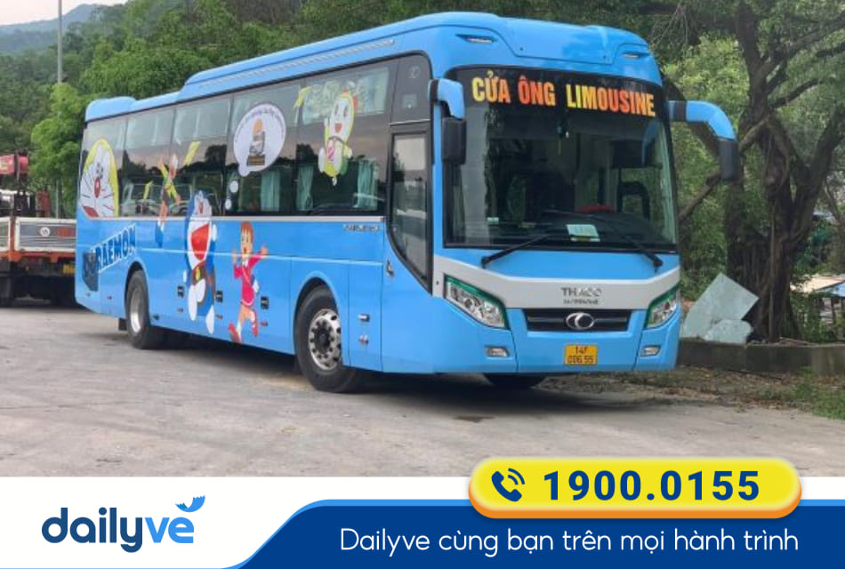 Nhà xe Cửa Ông Limousine từ Quảng Ninh đi Đà Nẵng