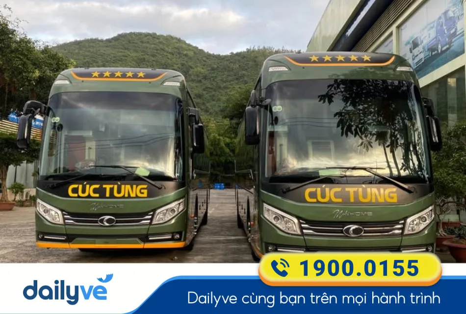 Nhà xe Cúc Tùng từ Huế đi Khánh Hòa