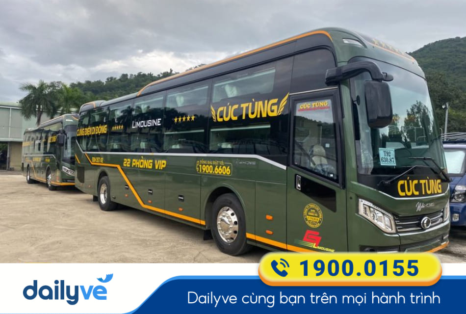 Nhà xe Cúc Tùng Limousine từ Đà Lạt đi Khánh Hòa