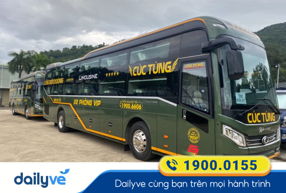 Nhà xe Cúc Tùng từ Nha Trang đi Vạn Giã