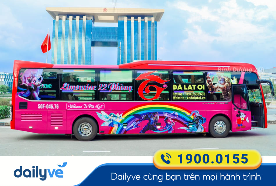 Nhà xe Đà Lạt ơi từ Thủ Dầu Một đi Nha Trang