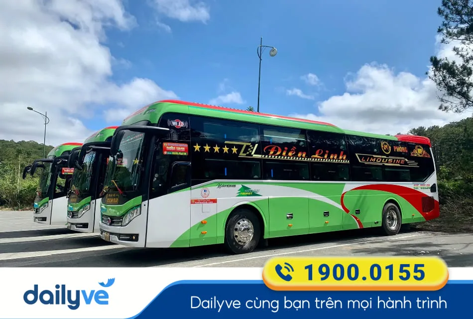 Nhà xe Điền Linh Limousine từ Đà Lạt đi Bến xe An Sương