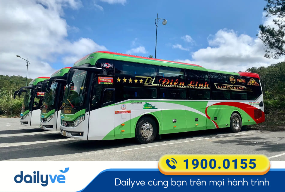 Nhà xe Điền Linh Limousine từ Sài Gòn đi Sân bay Liên Khương