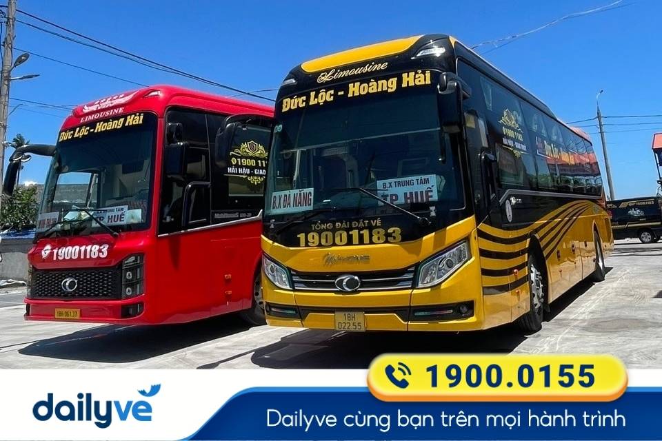 Nhà xe Đức Lộc - Hoàng Hải từ Đông Hà đi Hải Hậu