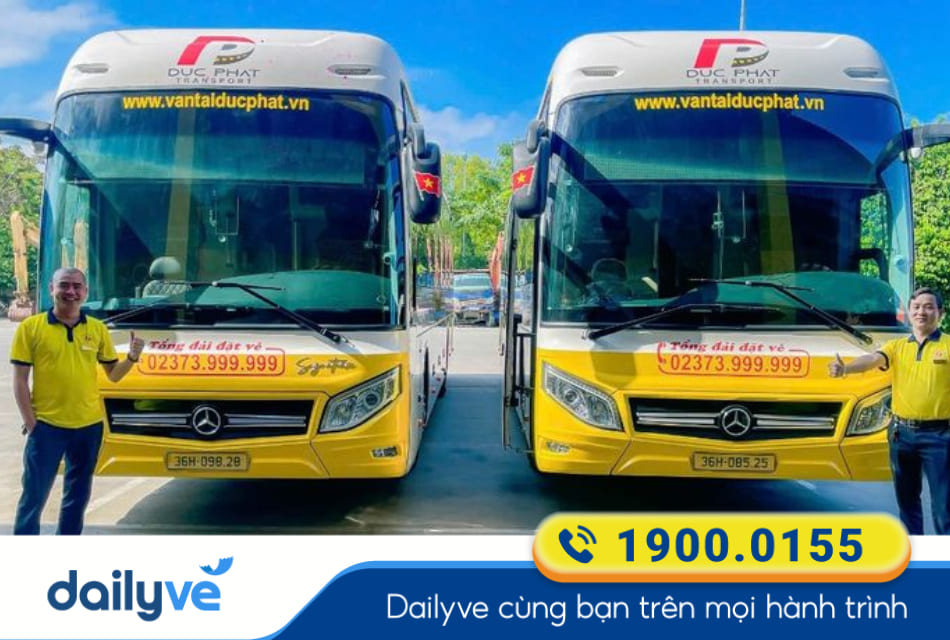 Nhà xe Đức Phát (Thanh Hóa) Bỉm Sơn đi Hà Nội