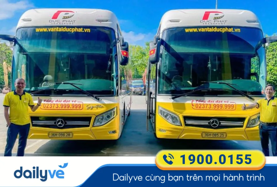Nhà xe Đức Phát (Thanh Hóa) Bỉm Sơn đi Hà Nội