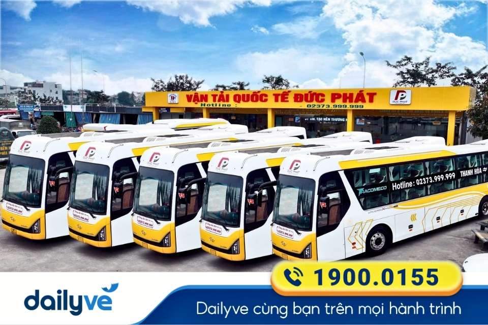 Nhà xe Đức Phát (Thanh Hóa) từ Hà Nội đi Bỉm Sơn