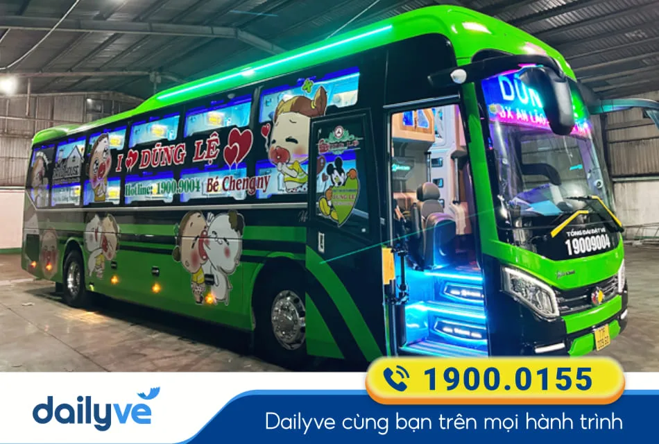 Nhà xe Dũng Lệ từ Cần Thơ đi Quy Nhơn