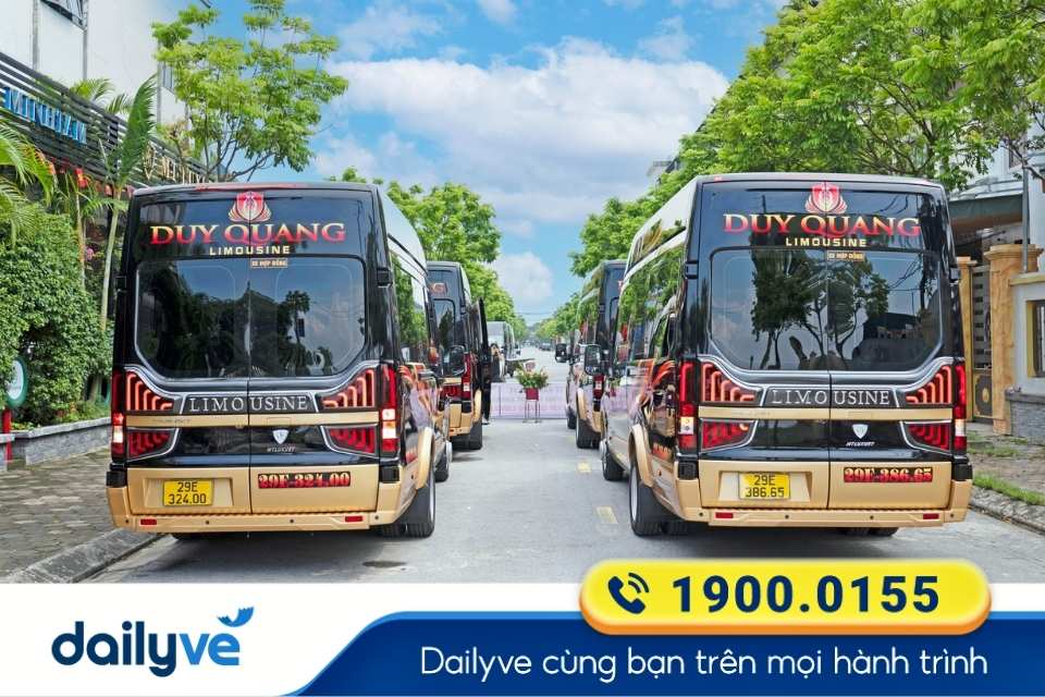 Nhà xe Duy Quang Limousine từ Bắc Giang đi Sân bay Nội Bài