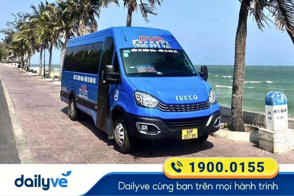 Nhà xe DVP Express từ Bình Dương đi Bình Thuận