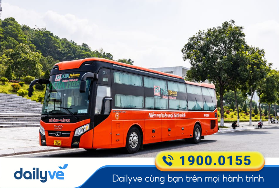 Nhà xe FUTA Hà Sơn từ Bến xe Mỹ Đình đi Vĩnh Phúc