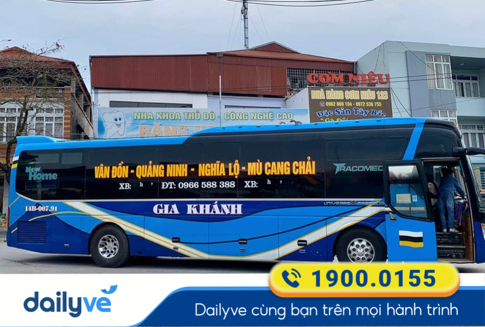 Nhà xe Gia Khánh từ Quảng Ninh đi Phú Thọ