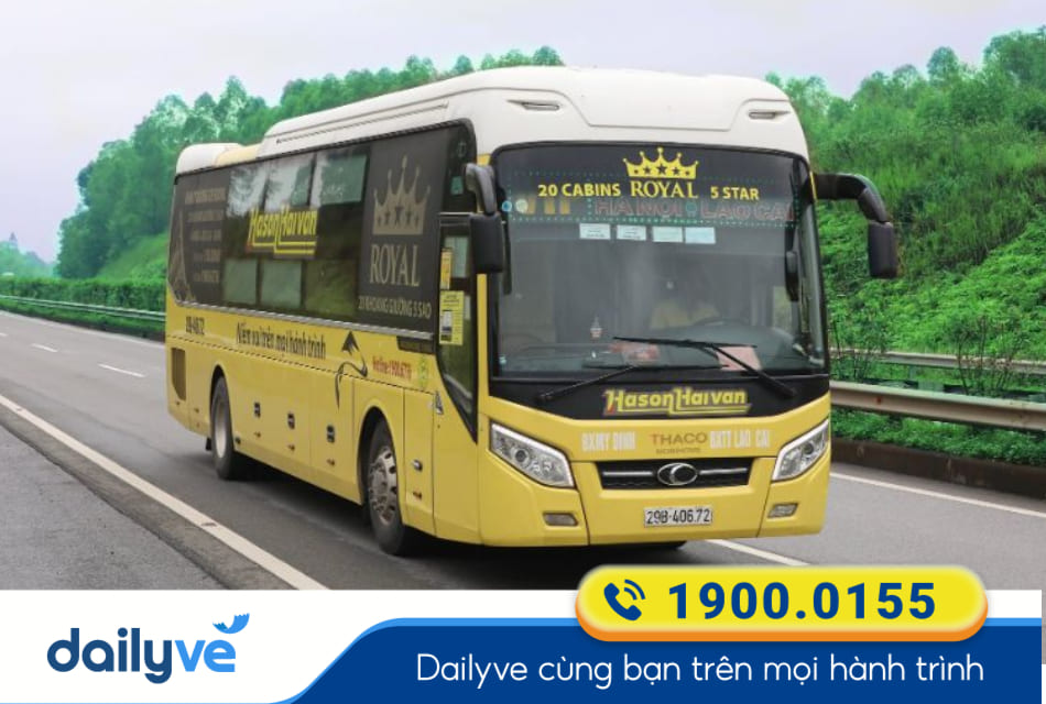 Nhà xe Hà Sơn từ Lào Cai đi Nghệ An