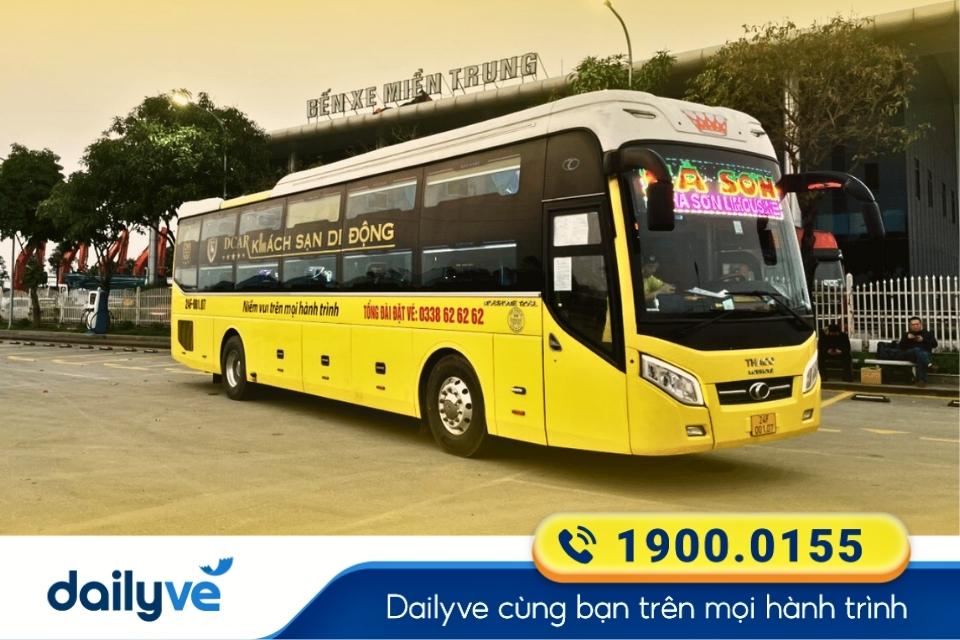 Nhà xe Hà Sơn (Vinh - Sapa) từ Hương Sơn đi Hà Nội